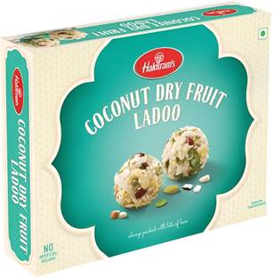 Haldiram's Coconut Dry Fruits Ladoo (400 g) Pack Box