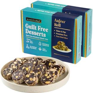 Magic Leaf Anjeer Roll, Sugar Free Dessert, Freshly Made Natural Sweetened with Stevia Box