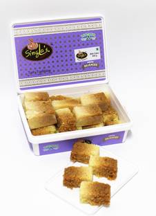 Singla Sweets Milk Burfi 500g Delicious Sweet Box