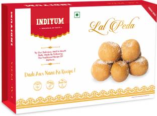Indiyum Lal Peda | Traditional Mathura Sweet Box