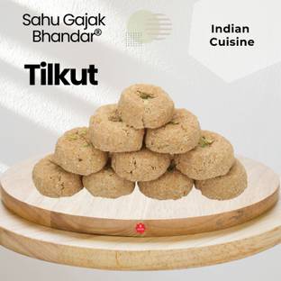 Sahu Gajak Bhandar Tilkut Gajjak 500g | Tilkatri | Jaggery Sweets | Gazak Chikki