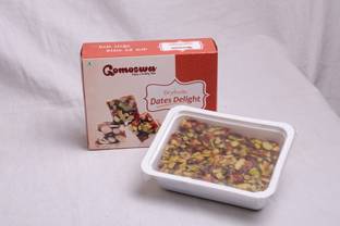 GOMOSWA FOOD Dryfruit Dates Delight 200Gm Box