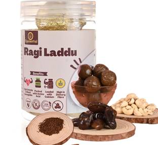 equisential Ragi Laddu | Rich in Calcium & Iron | No Added Sugar | No Preservatives | Box