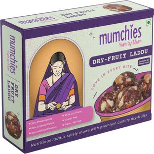 MUMCHIES Dry Fruit Laddu (pack of 1) Box