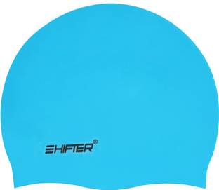 SHIFTER SWIMMING CAP FREE SIZE FOR MEN WOMEN KIDS BOYS GIRLS PREMIUM SILICONE Swimming Cap