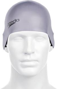 SPEEDO Unisex-Adult Plain moulded Silicone Swimming Cap