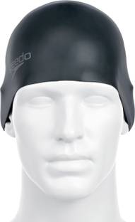 SPEEDO Unisex-Adult Plain moulded Silicone Swimming Cap