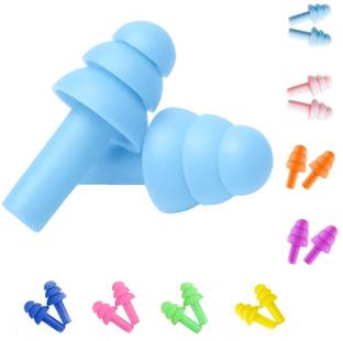 Koccido Ear soft Plugs Reduction for Sleeping/Swimming Adult/Travel - 8 Pairs Swimming Cap