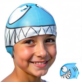 SLOVIC Leak Proof | Protects Hair From Chemical Damage | Premium Quality Silicone |Boys Swimming Cap