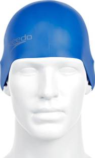 SPEEDO Unisex-Adult Plain moulded Silicone Swimming Cap
