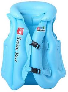 ELLOZIA Swimming Vest Jacket for Kids Swimming Cap