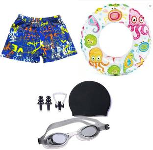 SHIFTER Baby & Sons Kids / BOY Swimming Kit combo for 2-4 YEARS-Black Swimming Kit