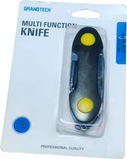 JGG Jain Gift Gallery 15 in 1 TWO DOT Branded Genuine Multifunction Stainless Steel 15 Function Multi Utility Swiss Knife