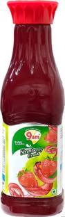 9am Strawberry Crush Drink| Ready to Mix | Refreshing Juice Strawberry