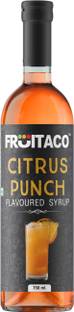 fruitaco Citrus Punch Syrup for Mocktails , Cocktails Citrus Punch