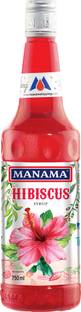 MANAMA Hibiscus Syrup, Mixer for Mocktails, Cocktails, Drinks (Hibiscus)