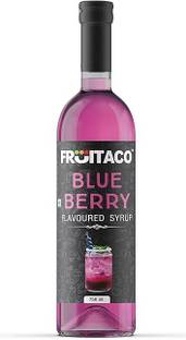 fruitaco Blueberry Syrup: Perfect Mixer For Enhancing Mocktails & Cocktails, Drinks, 750