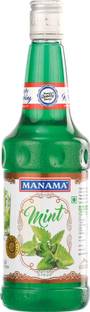 MANAMA Mint Syrup, Mixer for Mocktails and Cocktails 750ML