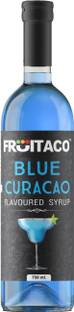 fruitaco Blue Curacao Mocktail Syrup for Mocktails, Cocktails