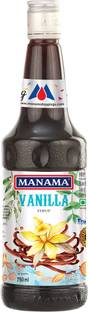 MANAMA Vanilla Syrup, Mixer for Mocktails and Cocktails 750ml