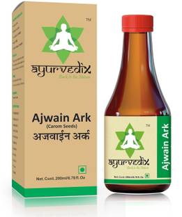 ayurvedix Ajwain Ark | Ajwain Herbal Distilled Water | For Digestion, Abdominal Pain Natural