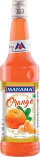 MANAMA Orange Syrup, Mixer for Mocktails and Cocktails 750ml