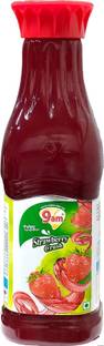 9am Strawberry Crush Drink| Ready to Mix | Refreshing Juice Strawberry