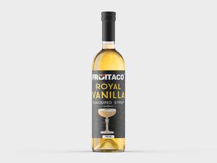 fruitaco Vanilla Flavoured Bar Syrup, 750ml Bottle Vanilla
