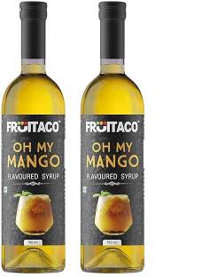 fruitaco Mango Syrup: Perfect Mixer For Enhancing Mocktails & Cocktails, Drinks 750