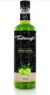 TasteCraft green apple syrup 750 ml green apple