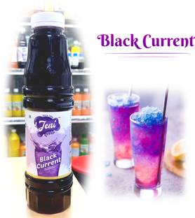 jeni BLACK CURRENT Sharbat /Non-Fruit Synthetic Syrup Combo/Summer Combo [700ml] BLACK CURRENT