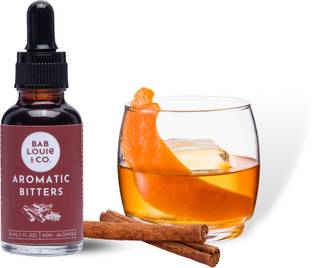 BAB LOUIE & CO. Aromatic Bitters for Cocktails & Mocktails, Old Fashioned, Duchess, Gin and Tonic
