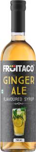 fruitaco Ginger Ale Syrup for Mocktails , Cocktails Ginger Ale