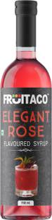 fruitaco Rose Syrup for Mocktails , Cocktails Rose