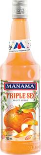 MANAMA Triple Sec Syrup, Mixer for Mocktails, Cocktails, Drinks 750ml