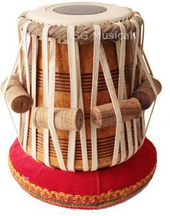 SG MUSICAL Sheesham Wood Hand Made Tabla Dayan Only Natural- Head - 6.15" inch Tabla