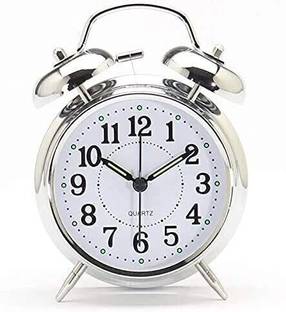 BBD Kitchen Shop Analog Silver Clock