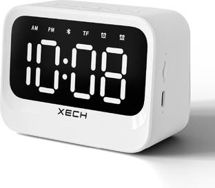 xech Digital White Clock