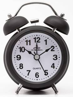 Kadio Analog Black Clock
