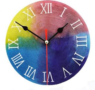 53 Arts Analog White Clock