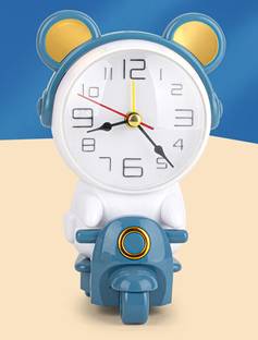 Spiaty Analog Blue Clock
