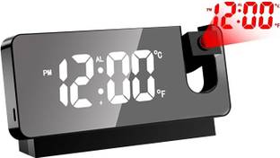 INNOVIX Digital Black Clock