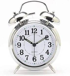 deadly Analog Silver Clock