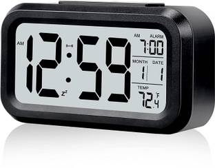 substori Digital Black Clock