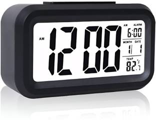BINC Digital Black Clock