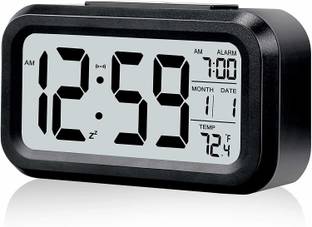 Adonai Digital Black Clock