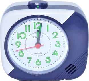 ORPAT Analog Blue Clock