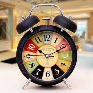 Refulgix Analog Black Clock