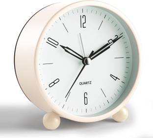 Kadio Analog White Clock