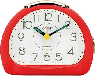 Orpat Ajanta Analog Red Clock